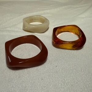 Set of 3 Acrylic Bangles